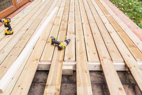 Cost of Damaged Deck Boards Repair in Mason
