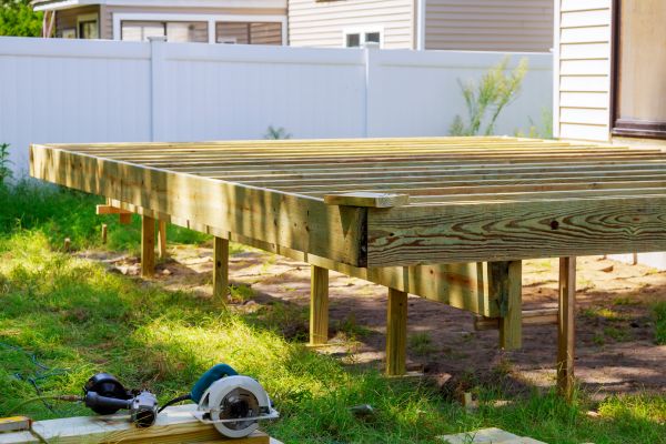 Cost of Elevated Deck Installation in Mason