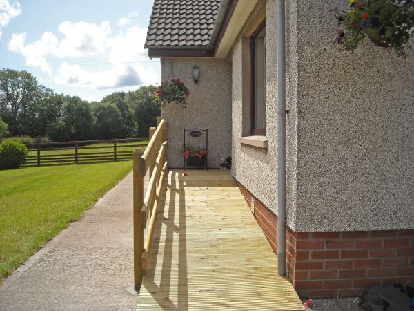 Cost of Hardwood Ramp Installation in Mason