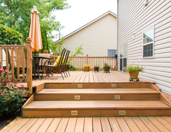 Cost of Wooden Patio Installation in Mason