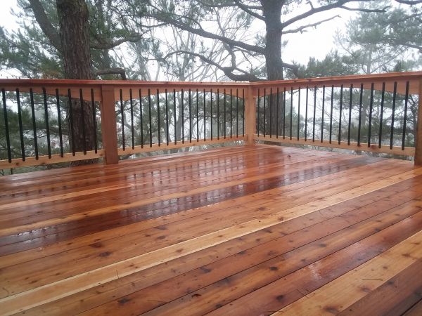 Cost of Cedar Deck Repair in Mason